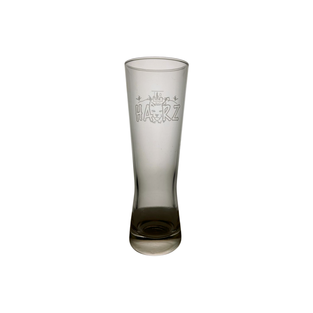 Bierglas mit Gravur "Harz"